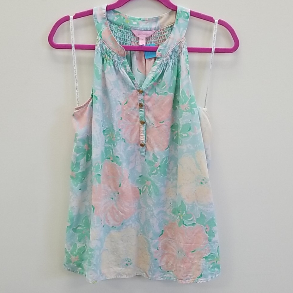 Lilly Pulitzer sleeveless print top